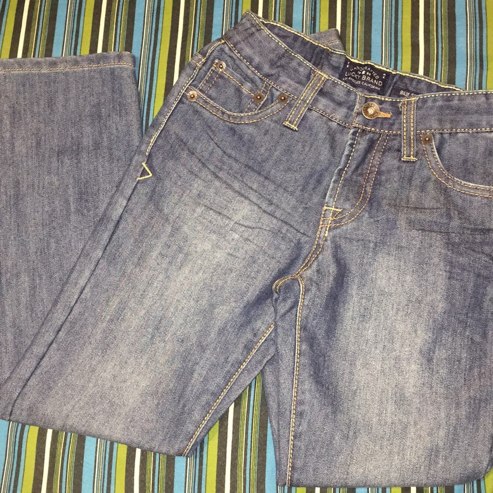 NWOT Lucky Brand Denim Jeans 8 Billy Striaght